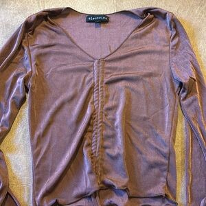 Brown blouse